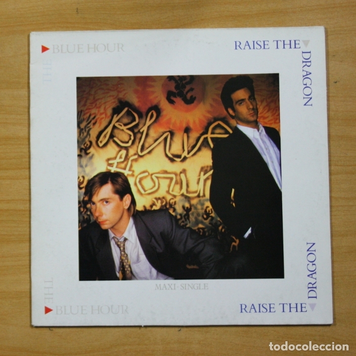 Discos de vinilo: BLUE HOUR - RAISE THE DRAGON - MAXI - Foto 1