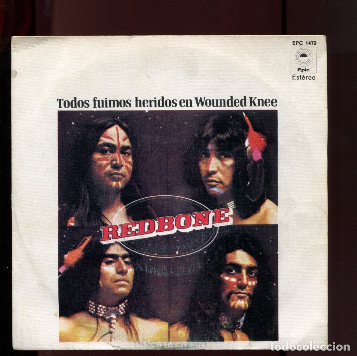 Discos de vinilo: redbone. todos fuimos heridos . epic 1973 - Foto 1