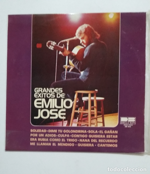 Discos de vinilo: GRANDES EXITOS DE EMILIO JOSE. LP. TDKLP6 - Foto 1
