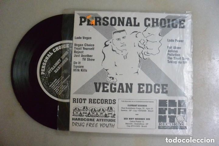 Discos de vinilo: DISCO SINGLE HARD CORE PERSONAL CHOISE RAISE YOUR HEAD - Foto 2