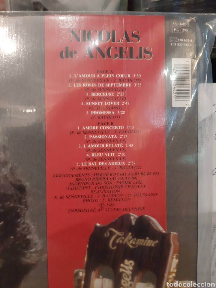 Discos de vinilo: Nicol&aacute;s de Angelis 1986delpine - Foto 2