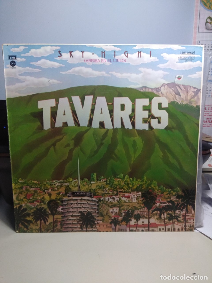 Discos de vinilo: LP TAVARES : SKY HIGH ! ( ARRIBA EN EL CIELO ) - Foto 1