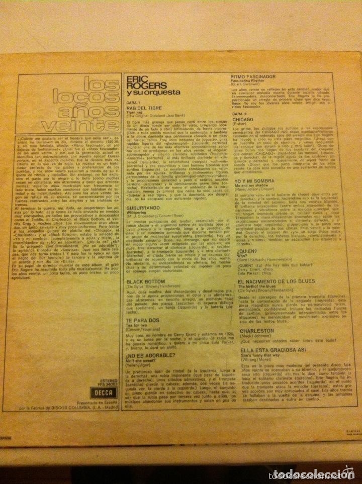 Discos de vinilo: eric rogers (los locos a&ntilde;os veinte - Foto 2
