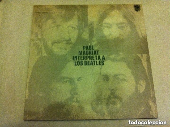Discos de vinilo: paul mauriat - interpreta a LOS BEATLES - 1975- LP - Foto 1