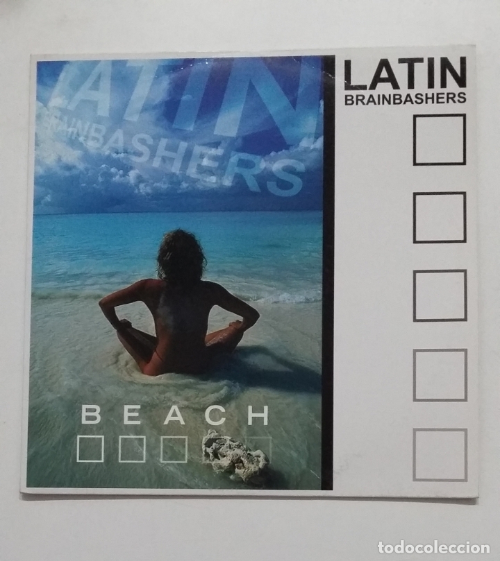 Discos de vinilo: Latin Brainbashers &lrm;&ndash; Beach. MAXI SINGLE. TDKDA70 - Foto 1