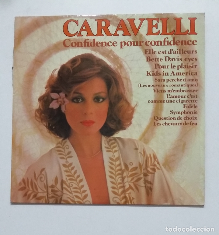 Discos de vinilo: CARAVELLI. CONFIDENCE POUR CONFIDENCE. LP. TDKDA70 - Foto 1