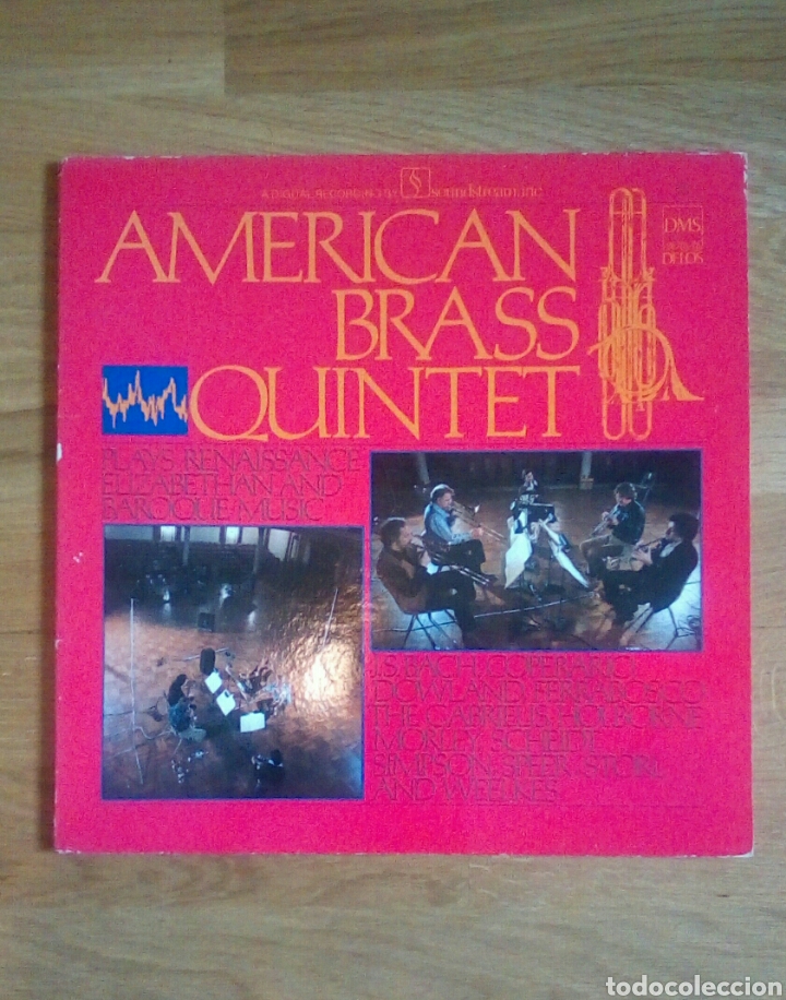 Disques de vinyle: American Brass Quintet - Plays renaissance..., Dms, 1979. USA.