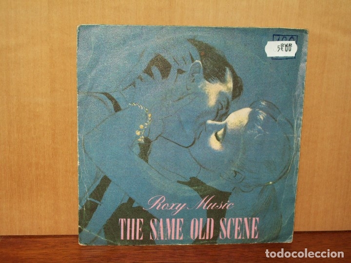 Discos de vinilo: ROXY  MUSIC  -   THE  SAME OLD SCENE  -  MY  ONLY  LOVE  -  SINGLE - Foto 1