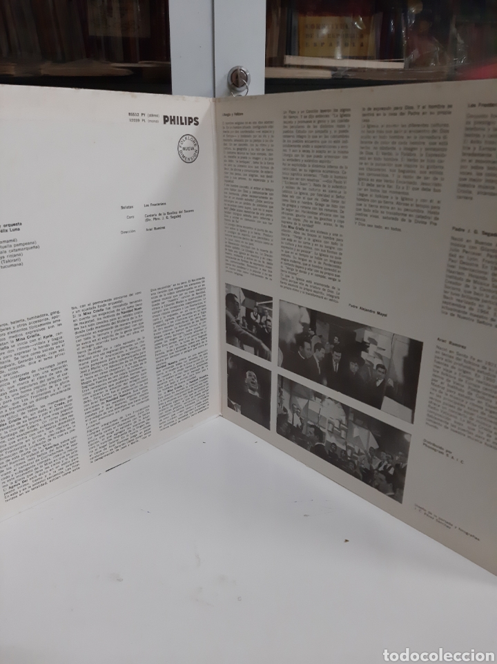 Discos de vinilo: Lp misa Criolla Philips - Foto 3