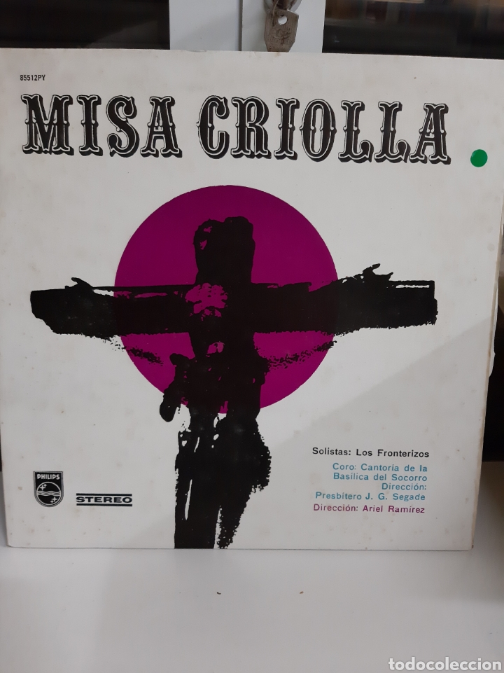 Discos de vinilo: Lp misa Criolla Philips - Foto 1