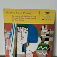 Discos de vinilo: GIOACCHINO ROSSINI - OBERTURAS - LP DEUTSCHE GRAMMOPHON - LPEM 19041 - ESPAÑA 