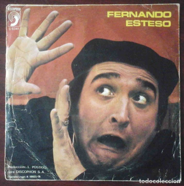 Discos de vinilo: Fernando Esteso - Lauren Postigo: La Ramona / El destape - Foto 2