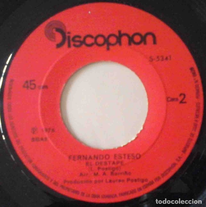 Discos de vinilo: Fernando Esteso - Lauren Postigo: La Ramona / El destape - Foto 4