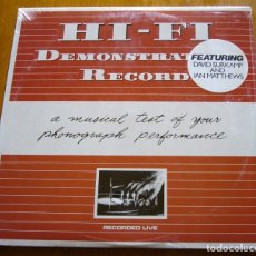 Discos de vinilo: HI-FI MINI - DEMOSTRATION RECORD 1981 USA POP ROCK & POWER POP ORIGINAL MINI LP. Lote 177311033