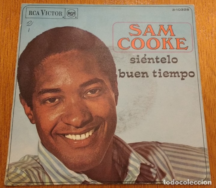 Discos de vinilo: SAM COOKE - SI&Eacute;NTELO 1968 ORIGINAL SINGLE - Foto 2