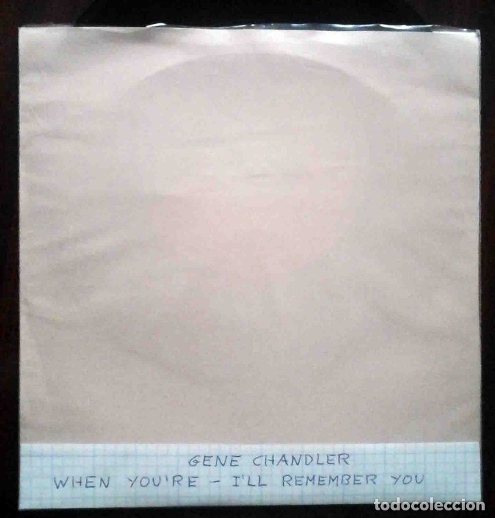 Discos de vinilo: Gene Chandler - When Youre / Ill Remember You - Foto 1