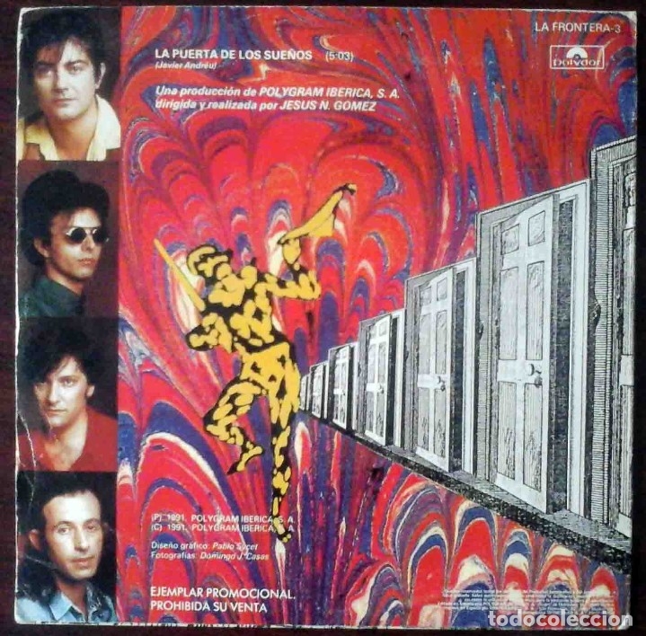 Discos de vinilo: La frontera - La puerta de los sue&ntilde;os - Polydor 1991 - Foto 2