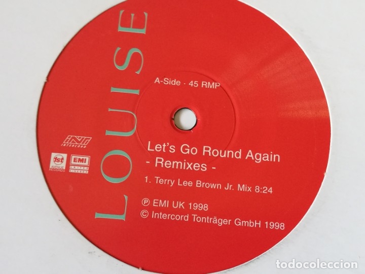 Discos de vinilo: Louise - Lets Go Round Again - 1998 - Foto 1