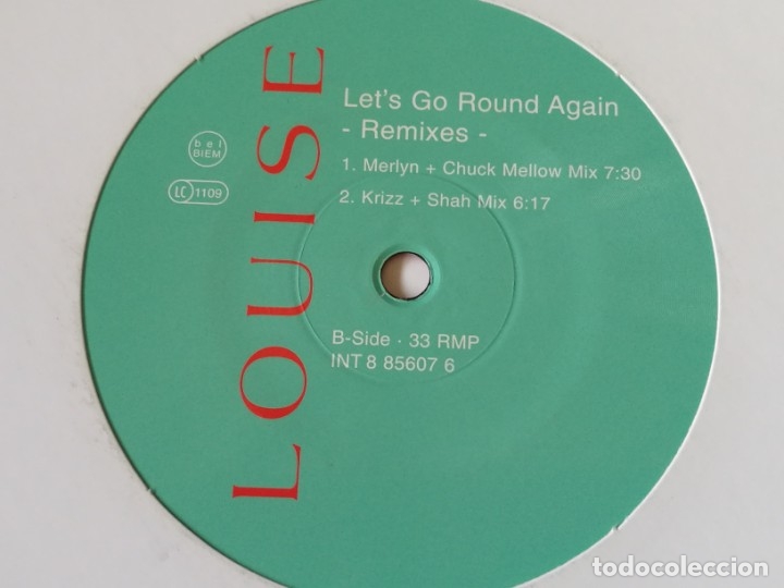 Discos de vinilo: Louise - Lets Go Round Again - 1998 - Foto 2