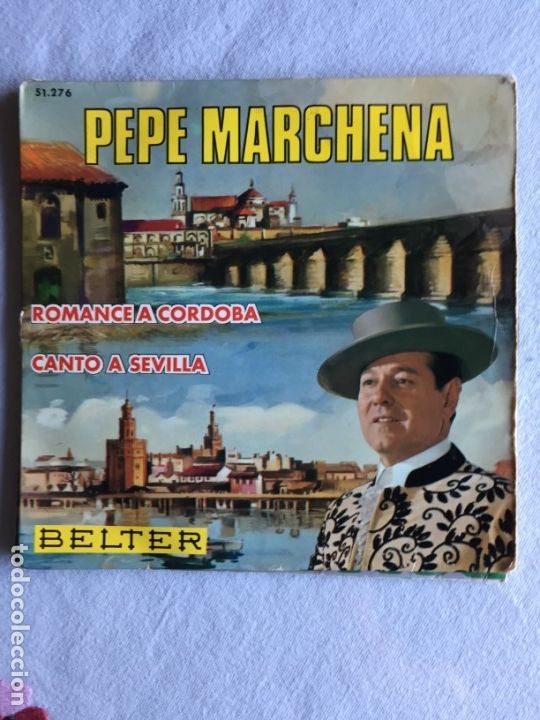 Discos de vinilo: Pepe Marchena Romance a C&oacute;rdoba - Foto 1