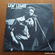 Discos de vinilo: LEW LEWIS AND HIS BAND - BOOGIE ON THE STREET 1976 UK PUB ROCK ORIGINAL SINGLE. Lote 177384643