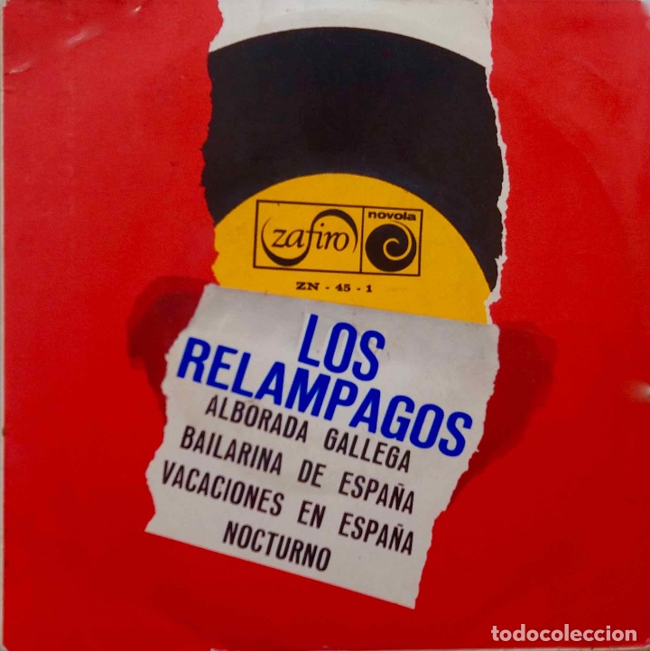Discos de vinilo: LS RELAMPAGOS, ALBORADA GALLEGA. EP ESPA&Ntilde;A - Foto 1