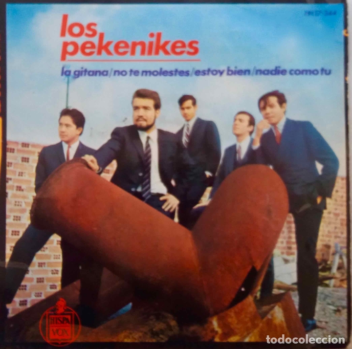 Discos de vinilo: LOS PEKENIKES, LA GITANA. EP ORIGINAL ESPA&Ntilde;A - Foto 1