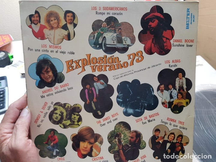 Discos de vinilo: LP-EXPLOSION VERANO 73-disco en funda original 1973 - Foto 1