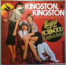 Discos de vinilo: LOU AND THE HOLLYWOOD BANANAS. KINGSTON, KINGSTON (FRENCH AND ENGLISH VERSION). HANSA, GERMANY 1979. Lote 177457894