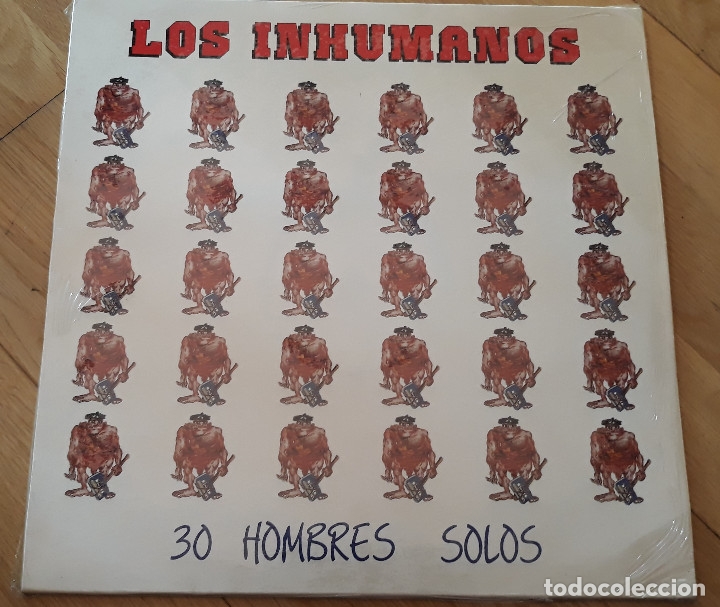 Discos de vinilo: Los inhumanos - 30 hombres solos - Foto 1