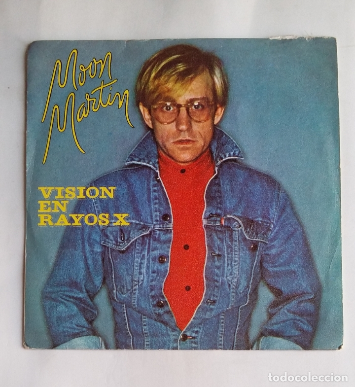 Discos de vinilo: MOON MARTIN. VISION EN RAYOS X. SINGLE. TDKDS18 - Foto 1