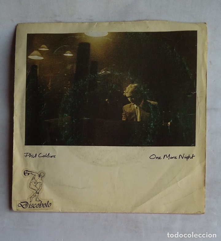 Discos de vinilo: Phill Collins - One More Night. single. TDKDS18 - Foto 1