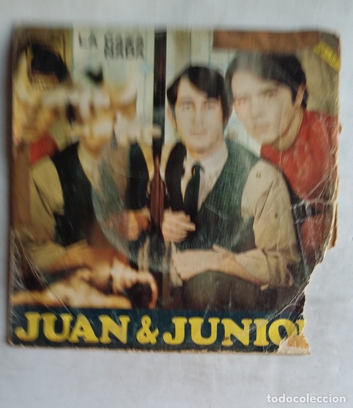 Discos de vinilo: JUAN & JUNIOR. LA CAZA. NADA. TDKDS18 - Foto 1