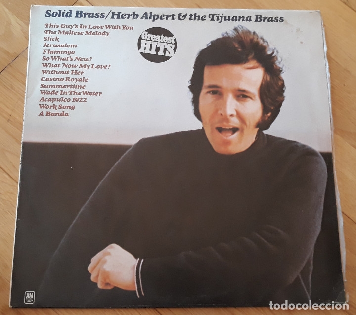 Discos de vinilo: Solid Brass / Herb Alpert & Yhe Tijuana Brass - Greatest hits - Foto 1