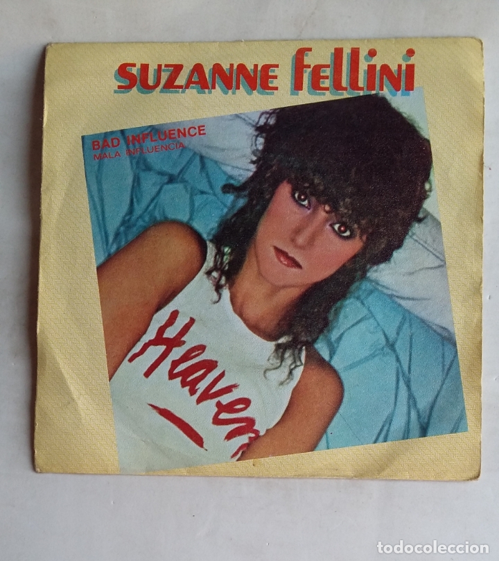 Discos de vinilo: SUZANNE FELLINI - BAD INFLUENCE + SOMETHING OVER - SINGLE. tdkds18 - Foto 1