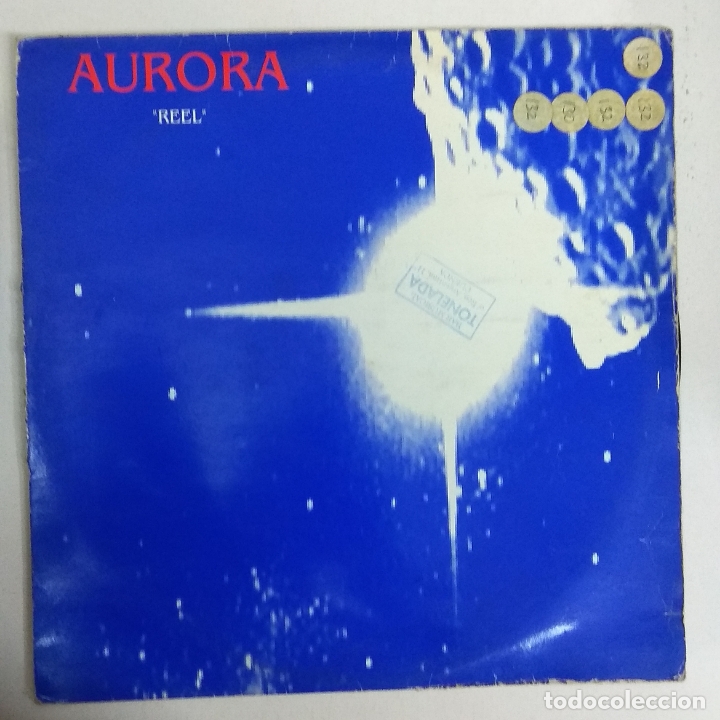 Discos de vinilo: MAXI SINGLE DISCO VINILO AURORA REEL - Foto 1