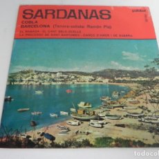 Discos de vinilo: EP SARDANAS - COBLA BARCELONA (EL RABADA / EL CANT DELS OCELLS / +2) PALOPAL-1967. Lote 177548877