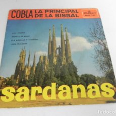 Discos de vinilo: EP SARDANAS - COBLA LA PRINCIPAL DE LA BISBAL (SAL I PEBRE/ ARENYS DE MUNT / +2) ALAMBRA-1960. Lote 177550104
