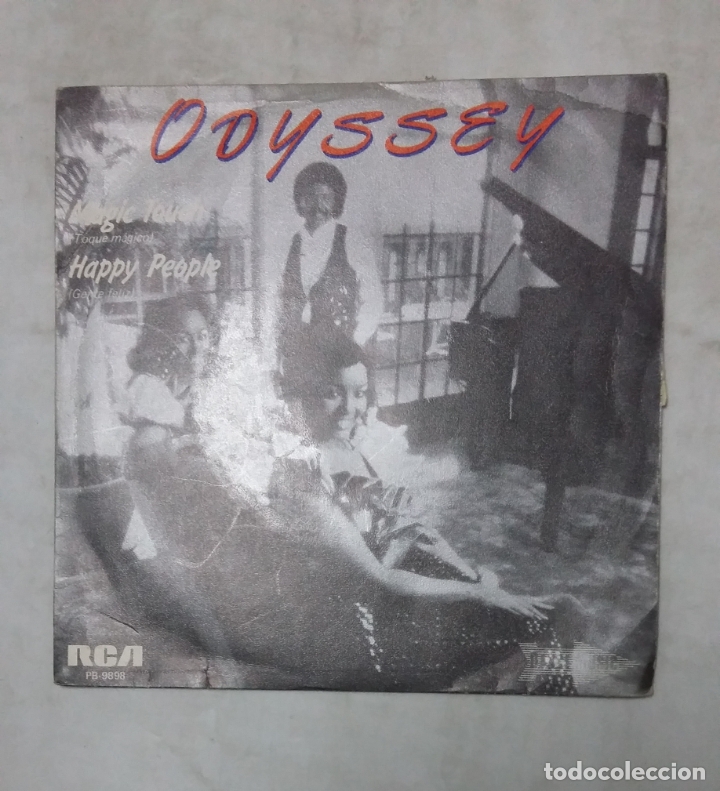 Discos de vinilo: ODYSSEY. MAGIC TOUCH. HAPPY PEOPLE. SINGLE. TDKDS18 - Foto 1