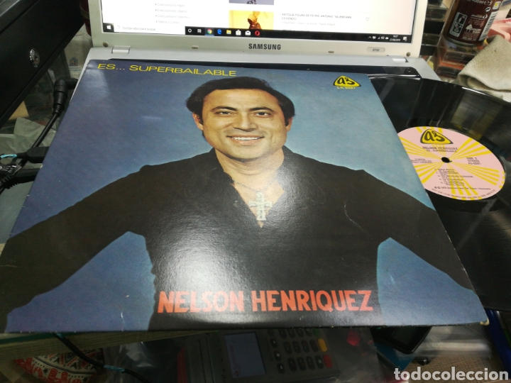 Discos de vinilo: Nelson henriquez lp es... Superbailable 1979 u.s.a. - Foto 1