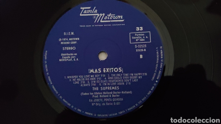 Discos de vinilo: The Supremes ?– More Hits By The Supremes - Foto 3 - 177605765