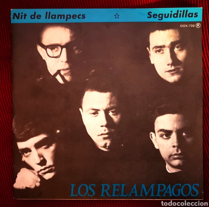 Discos de vinilo: LOS RELAMPAGOS - NIT DE LLAMPECS - SINGLE - 1968 - Foto 1