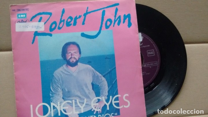 Discos de vinilo: SINGLE (VINILO) DE ROBERT JOHN A&Ntilde;OS 80 - Foto 1