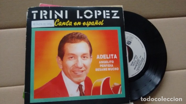Discos de vinilo: SINGLE (VINILO) DE TRINI LOPEZ - Foto 1