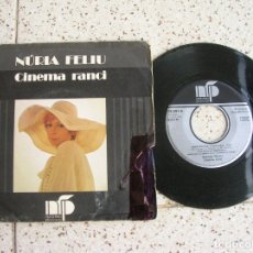 Discos de vinilo: DISCO DE NURIA FELIU ,CINEMA RANCI . Lote 177635462
