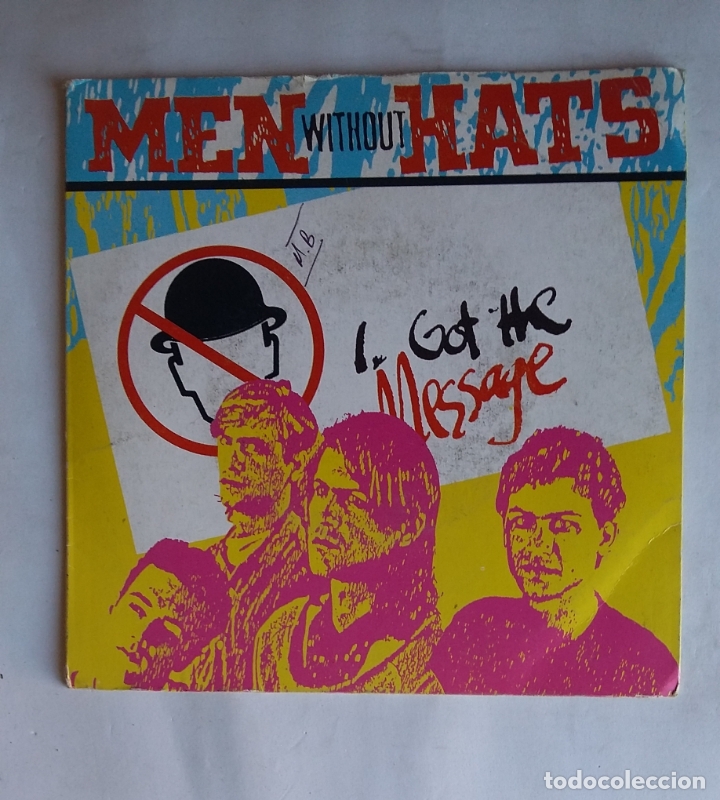 Discos de vinilo: MEN WITHOUT HATS - I GOT THE MESSAGE - SINGLE. TDKDS19 - Foto 1