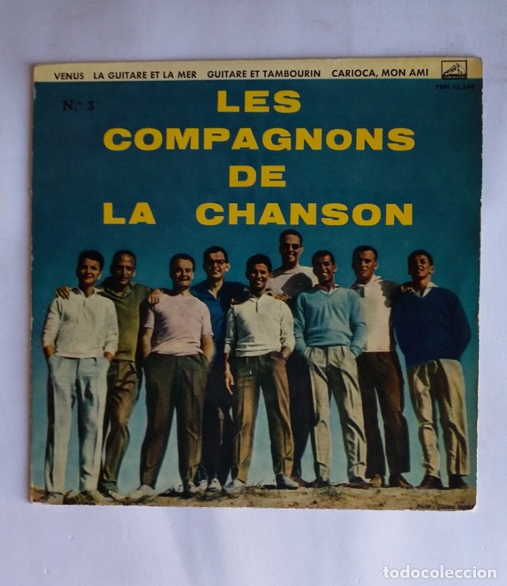Discos de vinilo: LES COMPAGNONS DE LA CHANSON. VENUS. TDKDS19 - Foto 1