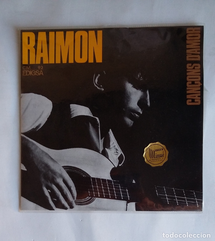 Discos de vinilo: RAIMON V. Can&ccedil;ons dAmor. TDKDS19 - Foto 1