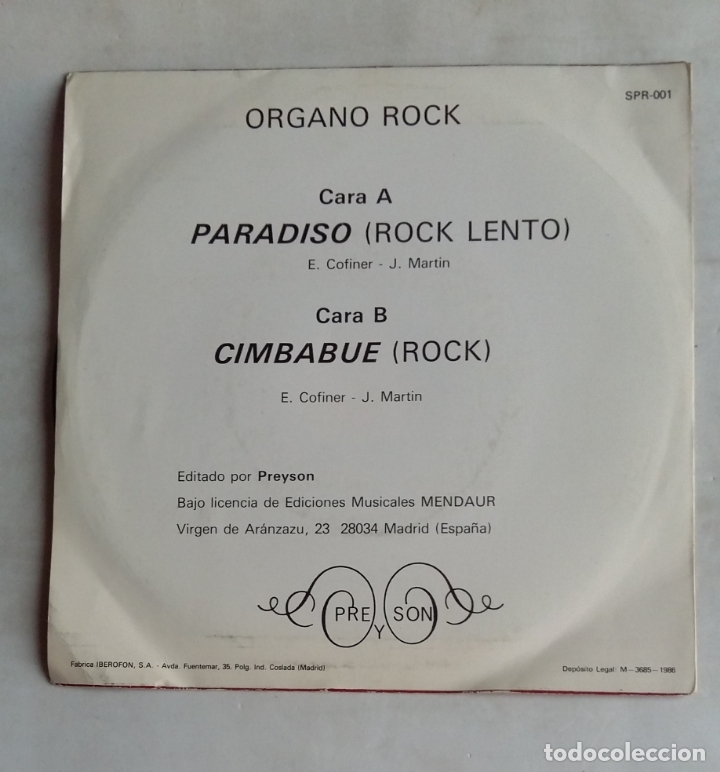 Discos de vinilo: Frankie Mara - Paradiso. TDKDS19 - Foto 2
