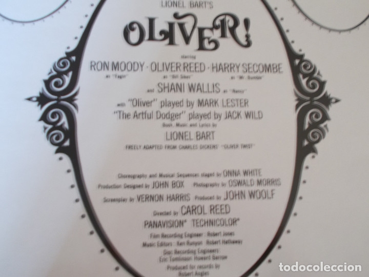 Discos de vinilo: OLIVER.  1968 EDICION INGLESA - Foto 5